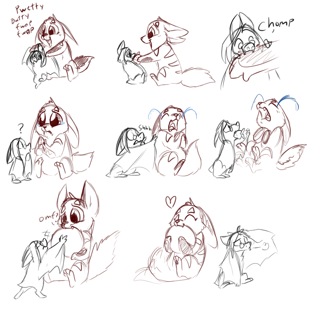 Baby Bane and the bitty bat, part 1.