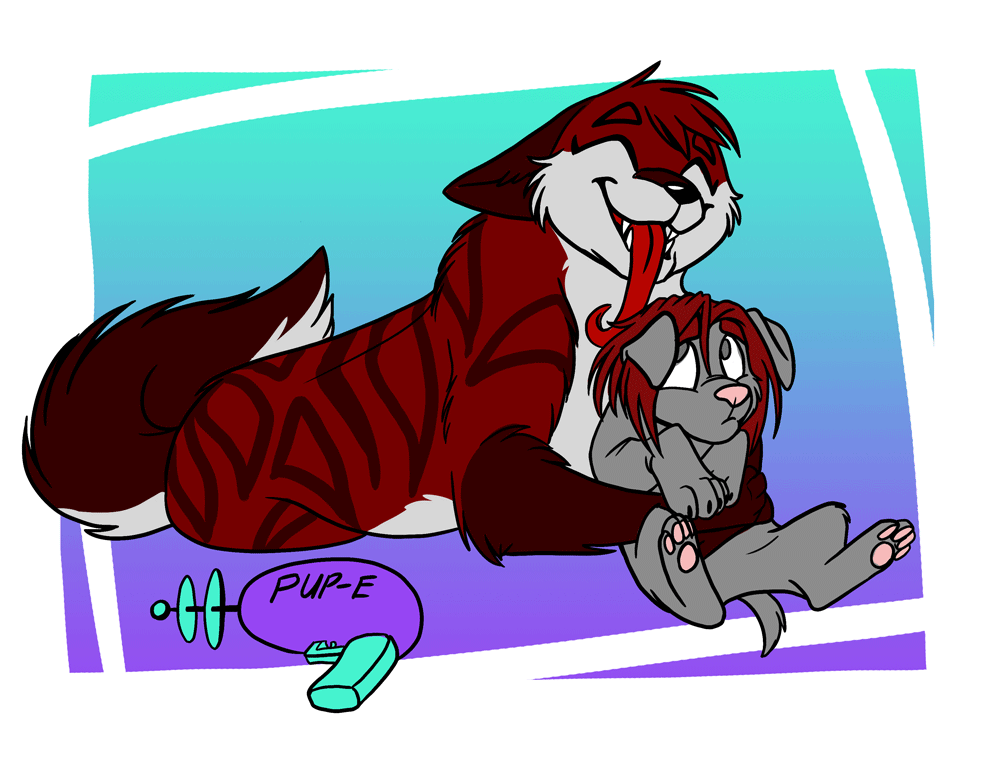 Tending to a victim of the Pup-E Ray.