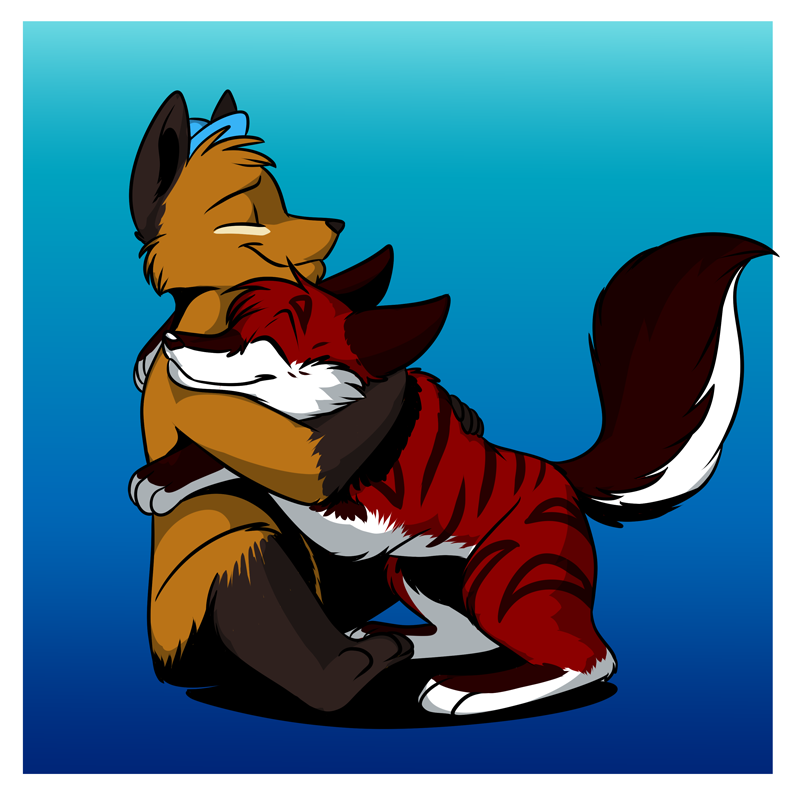 Smol Bane hugs.