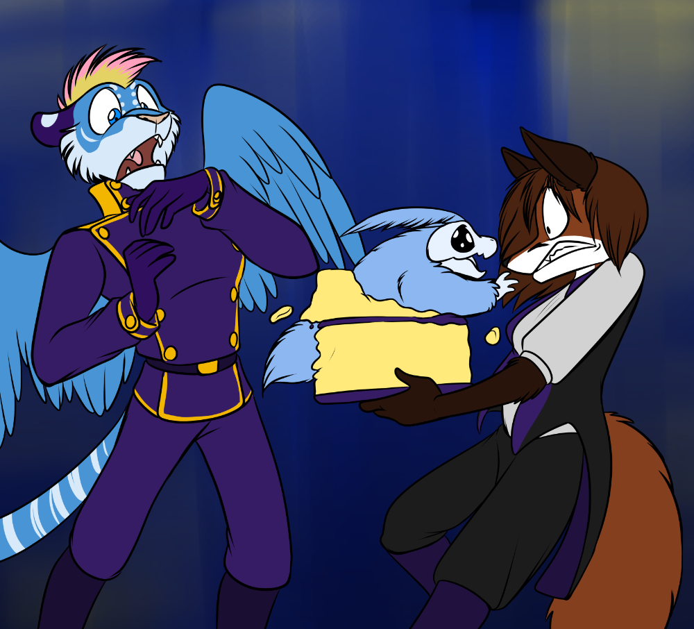 A chirr cake surprise!