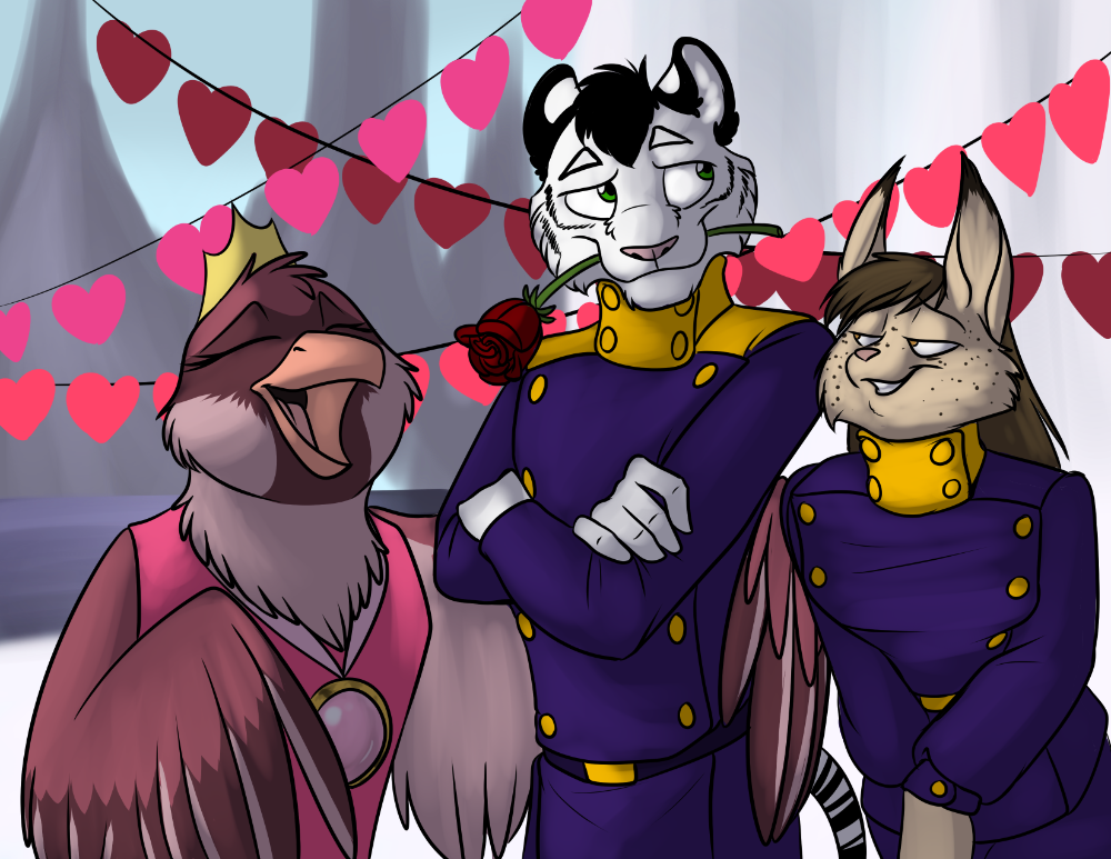 Valentine's Day with Rose.