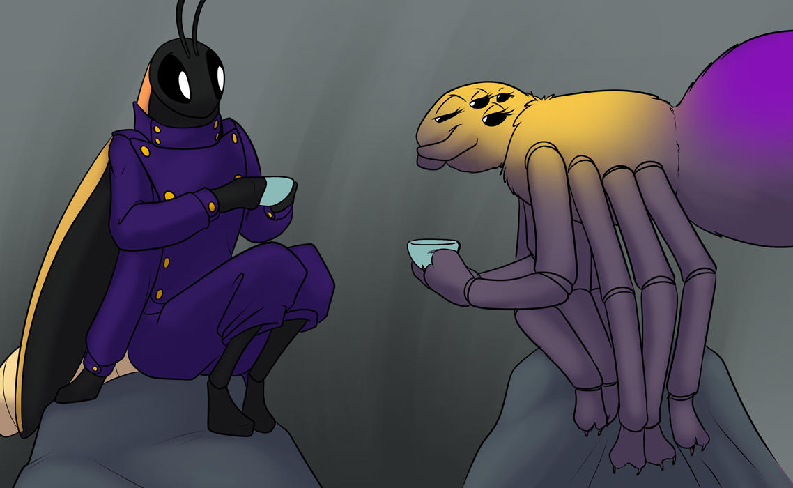 Tea between mionions of the same creature family.