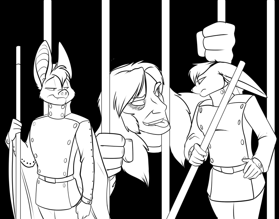 Inktober 2018 - Keeping watch over Tungsten.