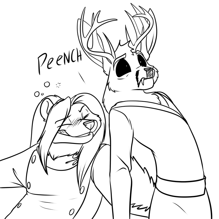 Brom is more than a bit tipsy to pull a move like that on a fire demon.