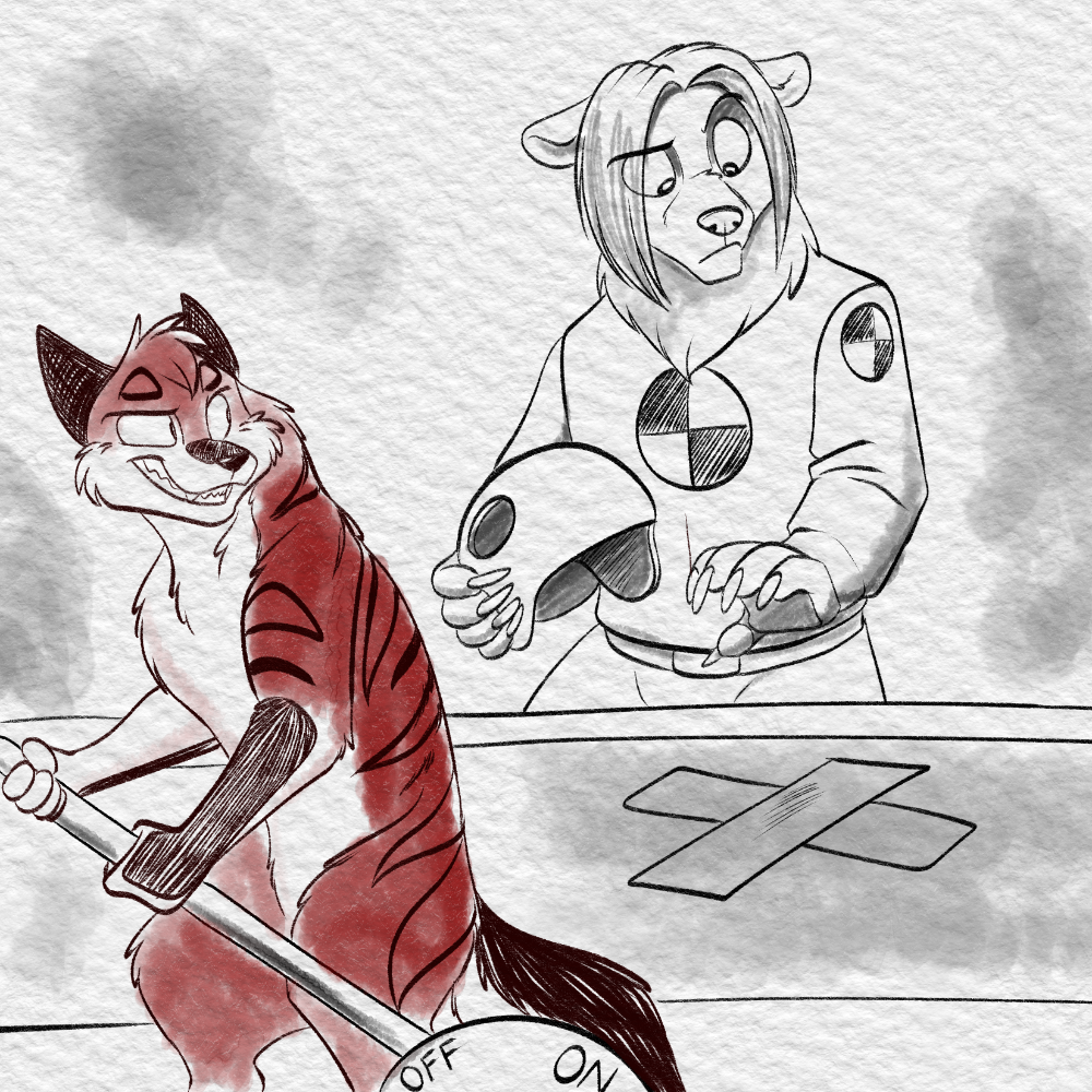 Inktober 2021 - "Thetestisperfectlysafe!"