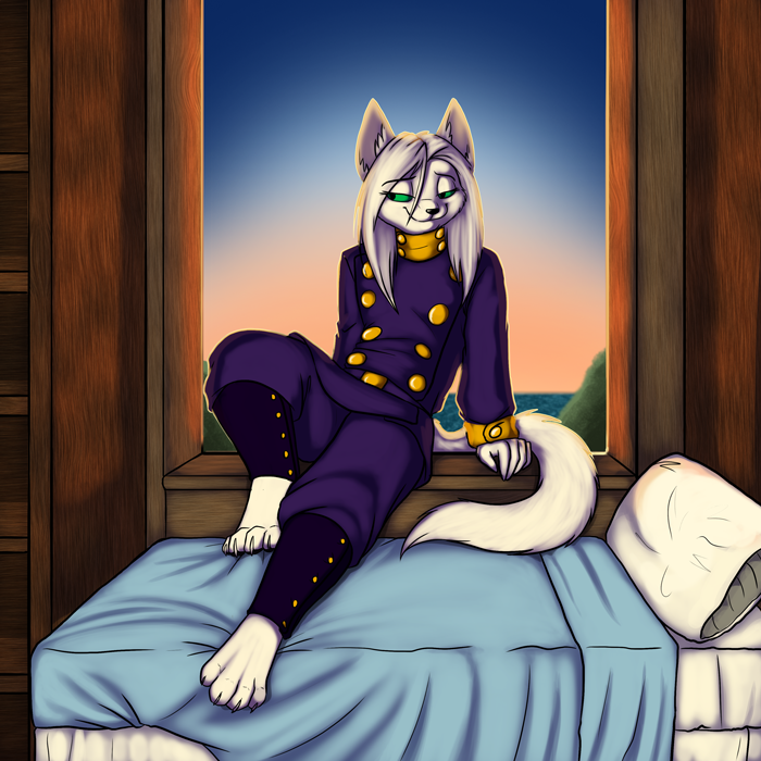 Artemis in her minion uniform.