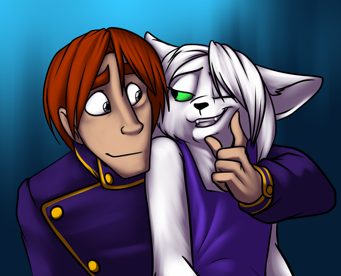 "Smile for me!"