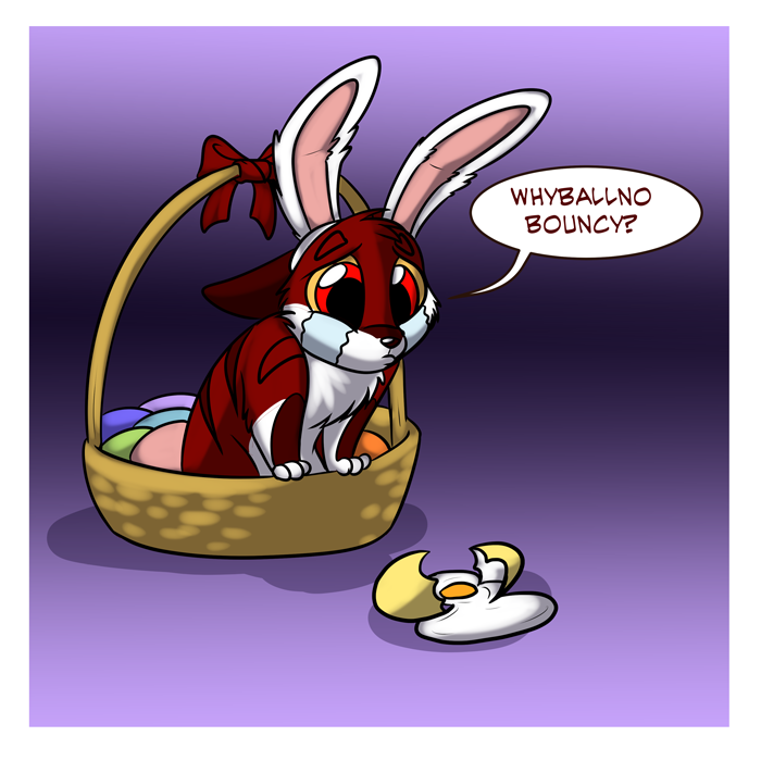 Bane has broken the Easter ball.