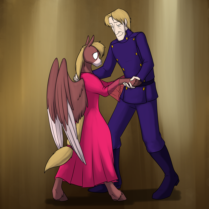 Father and daughter dance.