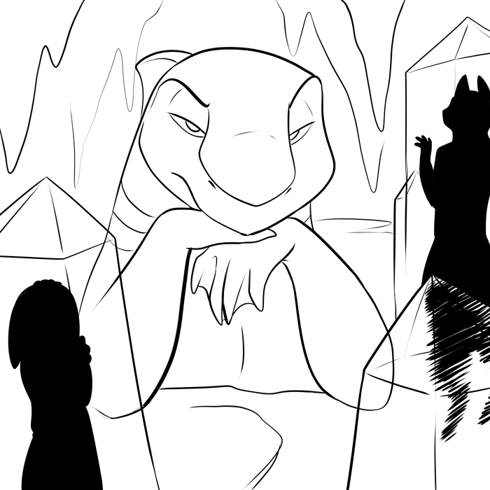 Inktober 2017 - Uru regarding his gallery.