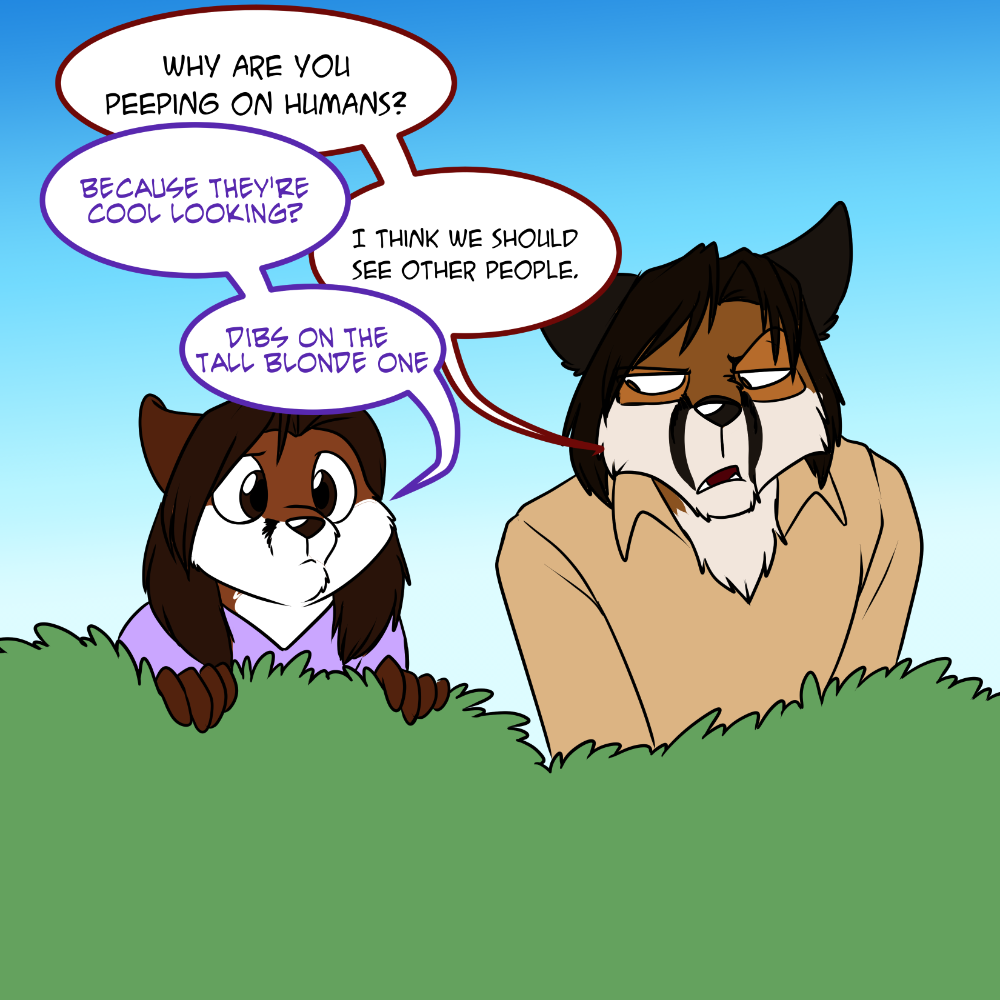 Fox dumping her old boyfriend and picking out her new one.