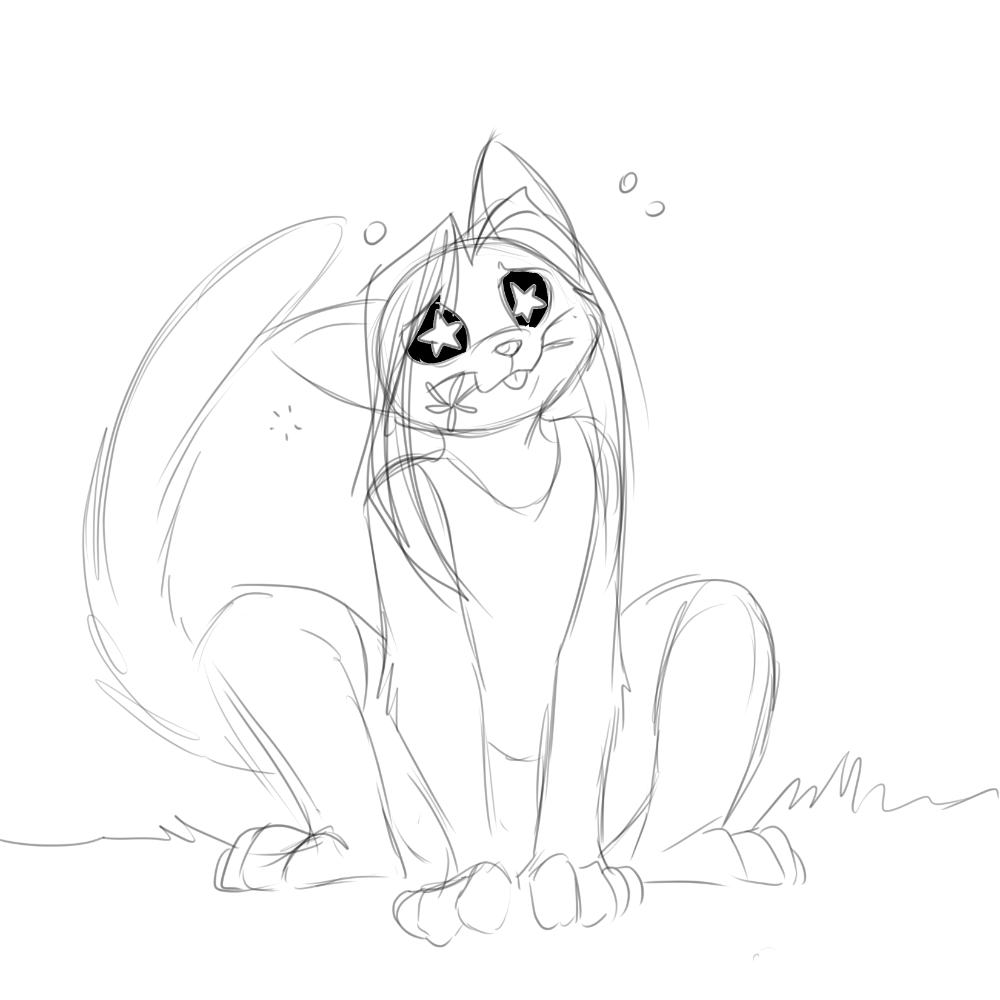 Artemis on catnip.