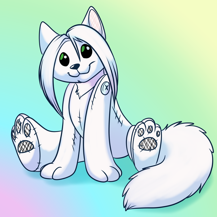 Artemis turned into a marketable plushie.