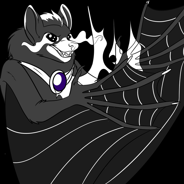 Inktober 2020 - Wielding the death gem.
