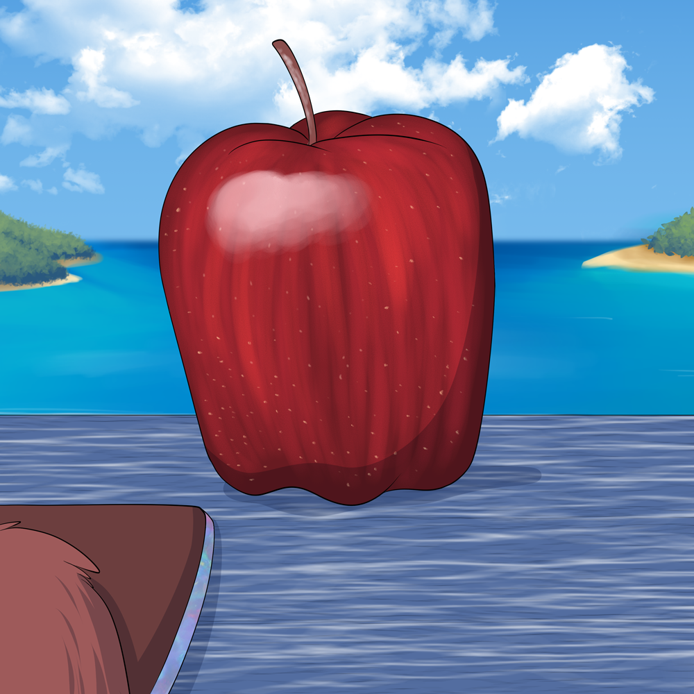 Rain's Instagram: The Red Delicious.