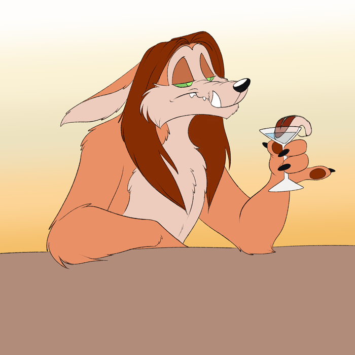 Hector done in the Chuck Jones style.