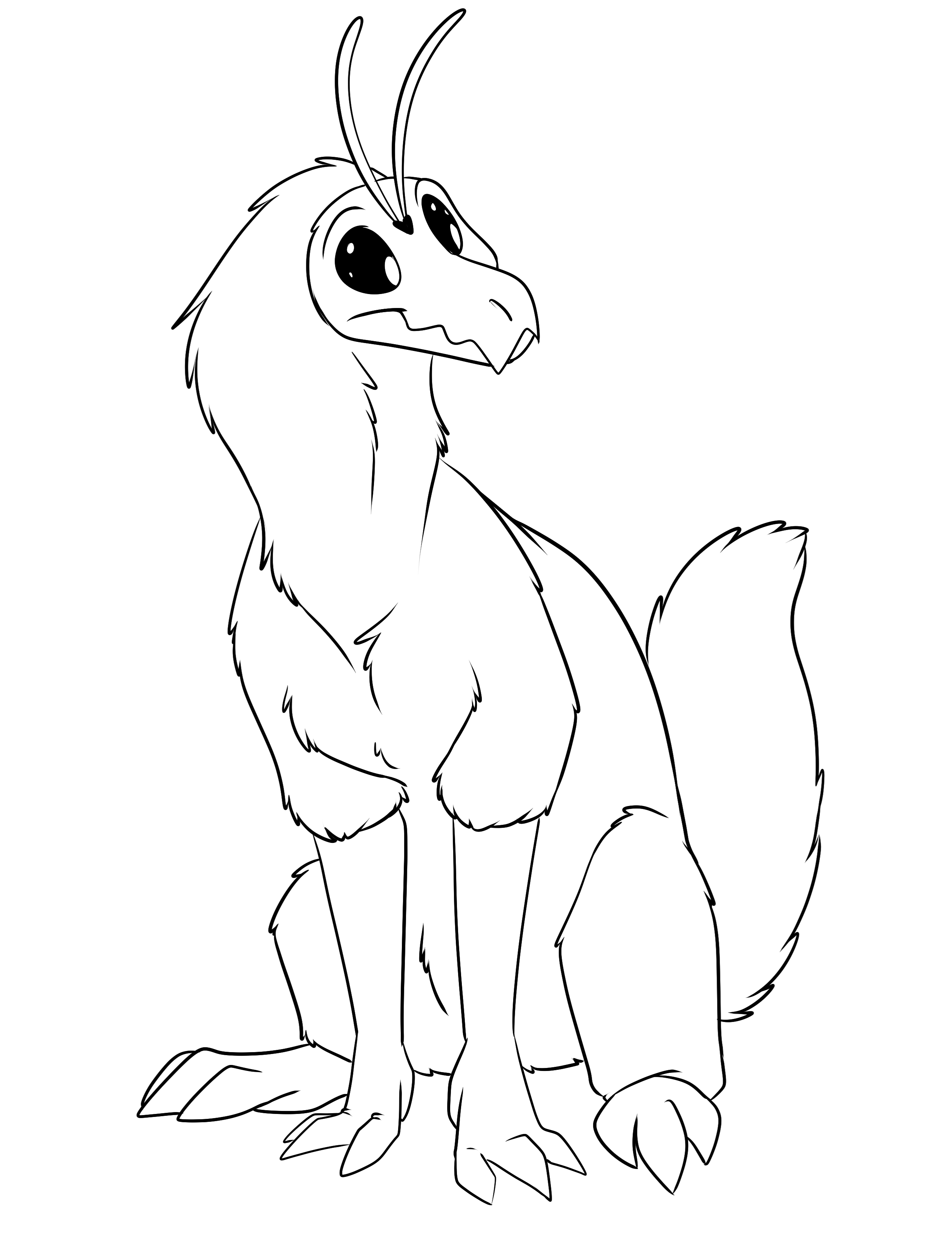Dolphoria sitting.