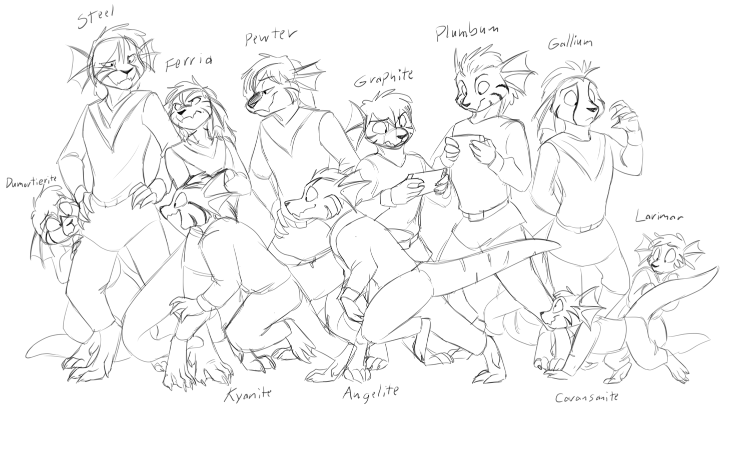 Darius's siblings.