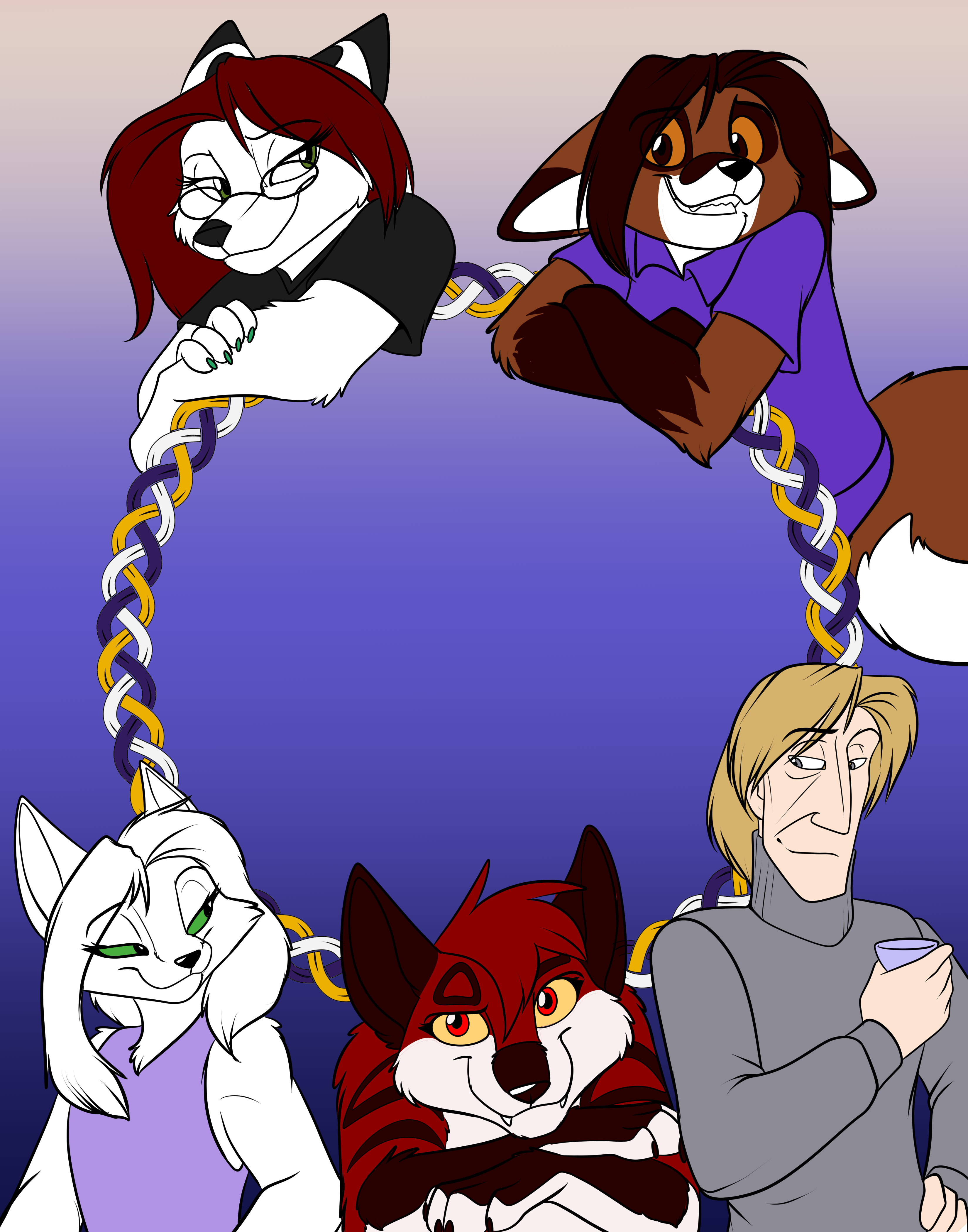 Advertisement for the tenth anniversary of the comic.