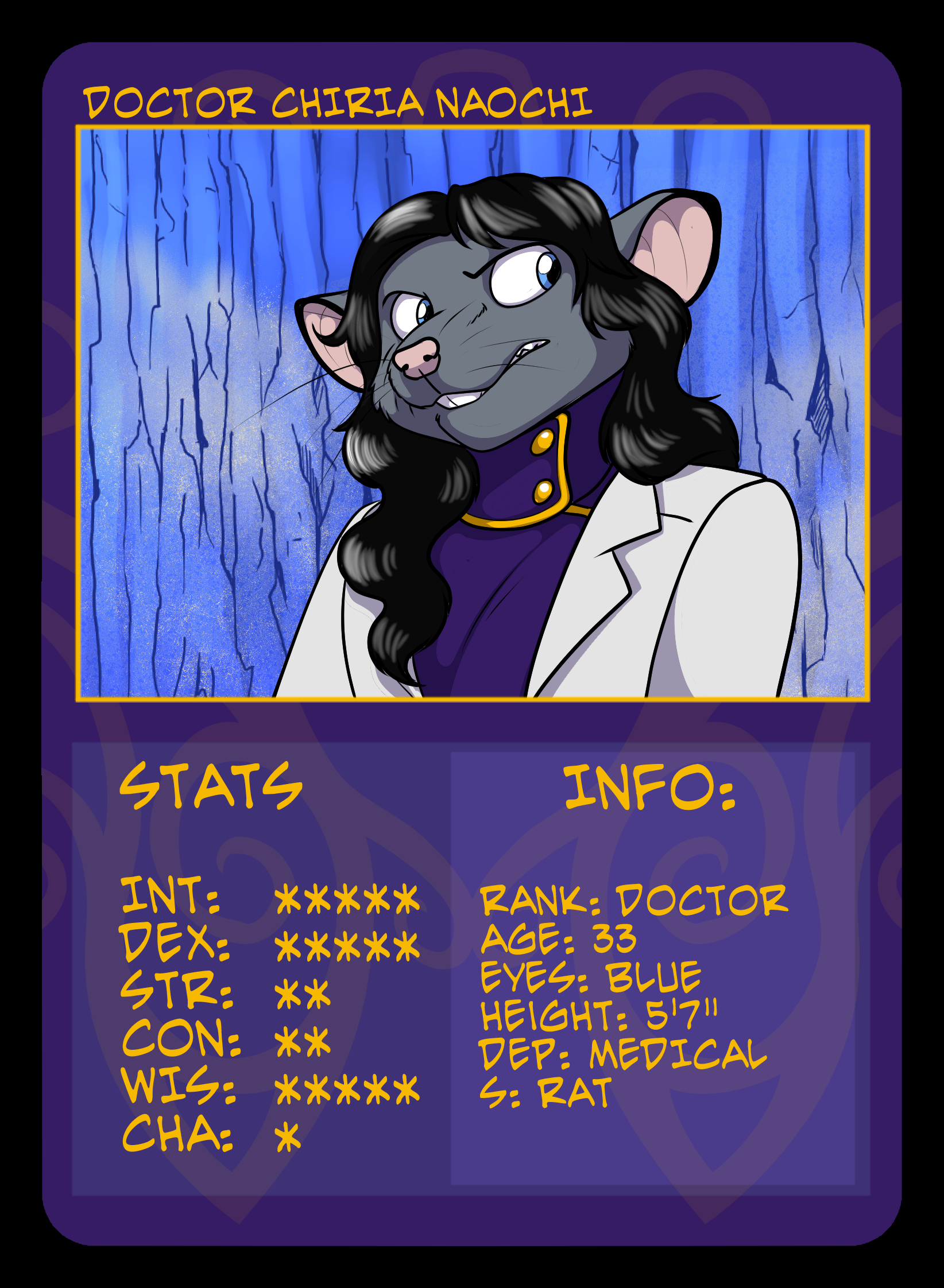 Minion trading card: Chiria Naochi
