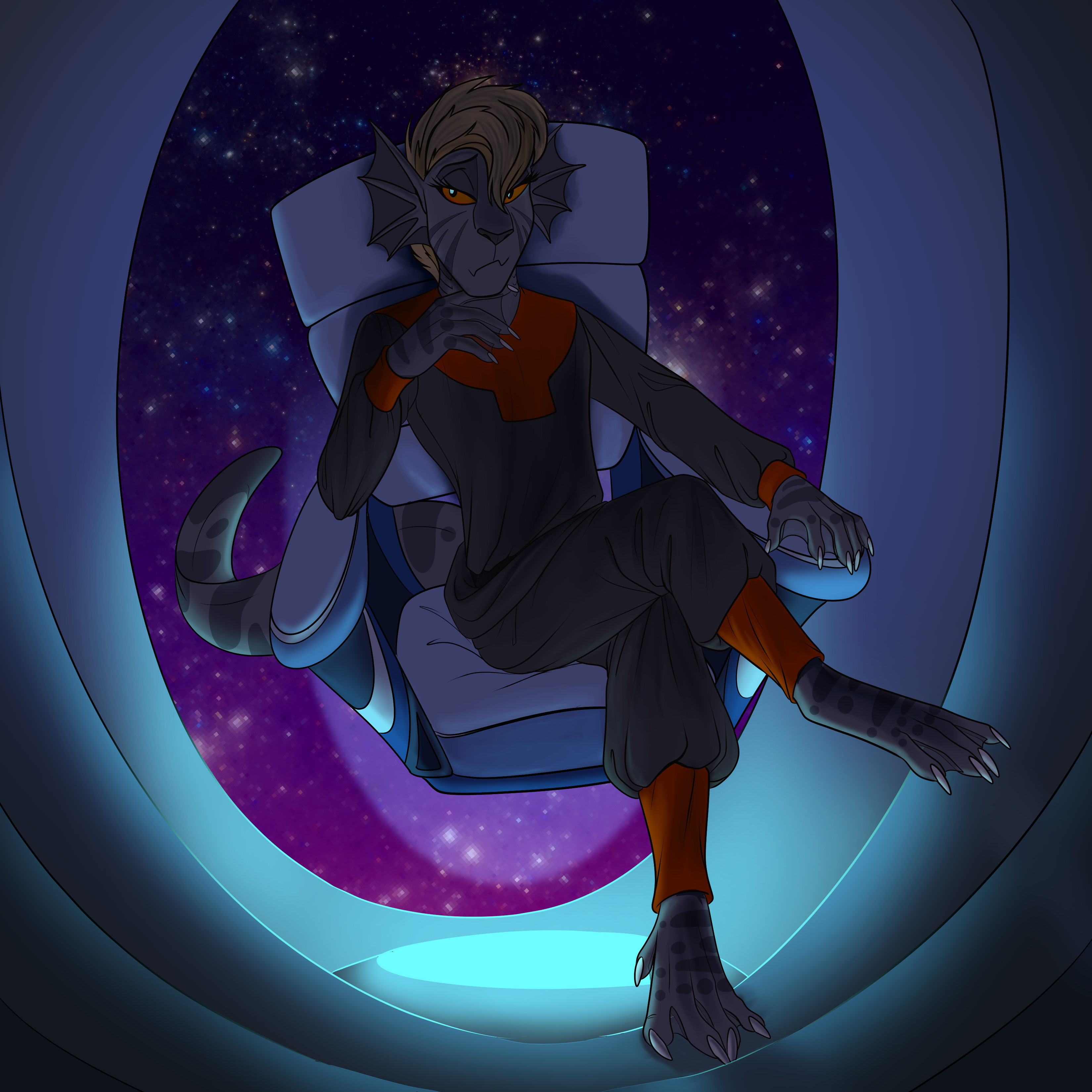 Commander Ferria, Darius's sister.