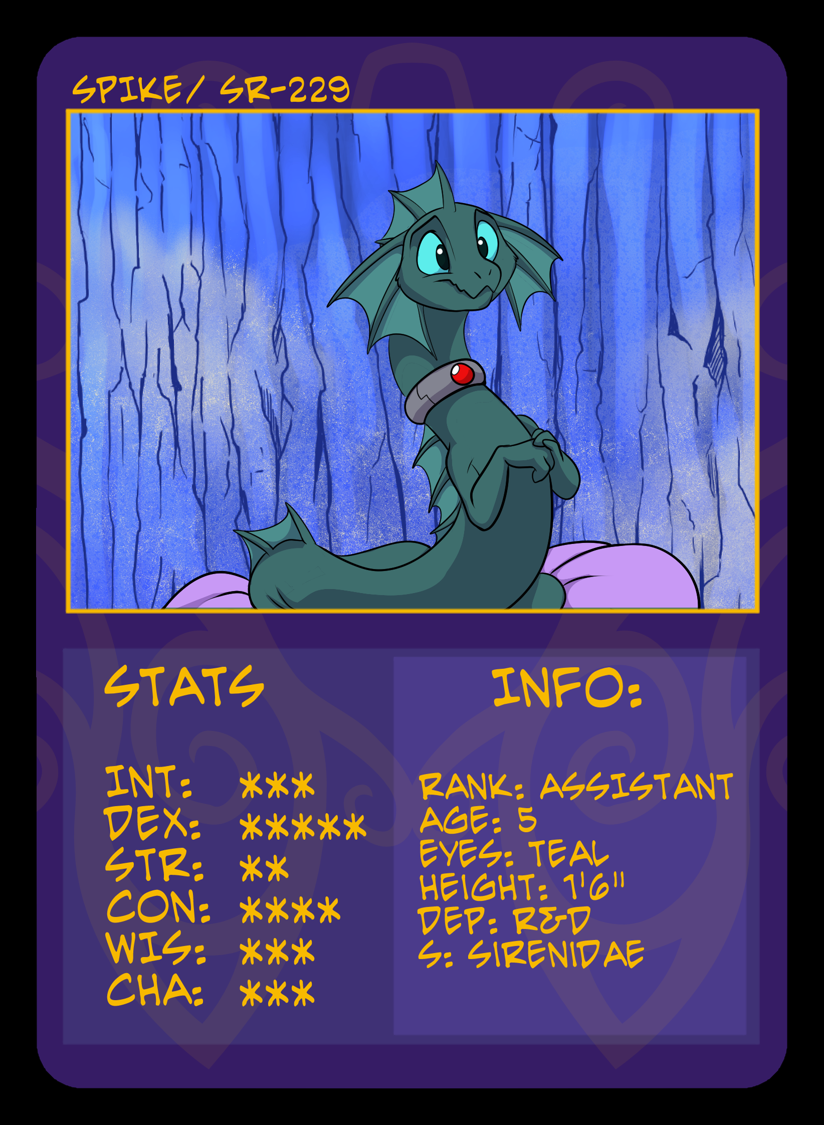 Minion trading card: Spike